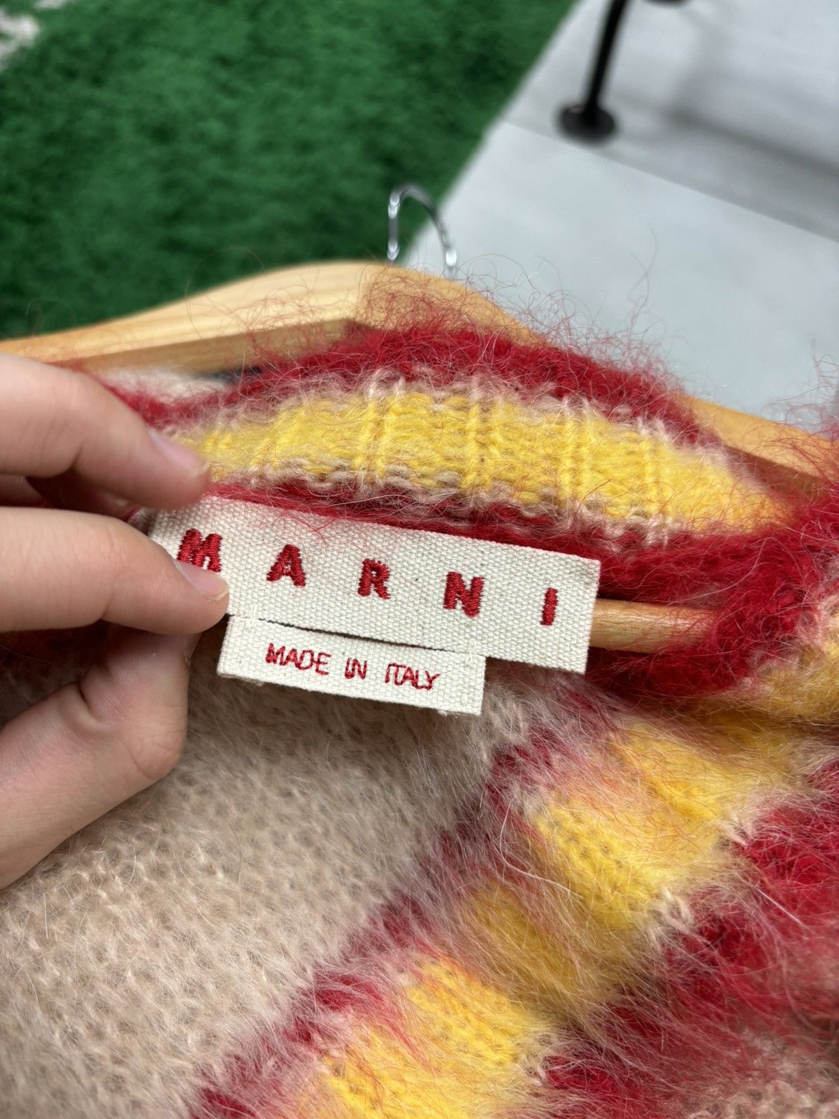 Marni Marni mohair crewneck large Size US L / EU 52-54 / 3 - 6 Thumbnail