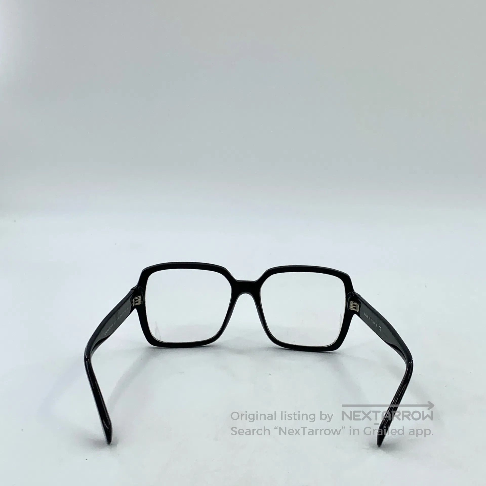 Chanel Chanel Black Square Logo Branding Optical Glasses| Size ONE SIZE - 4 Thumbnail