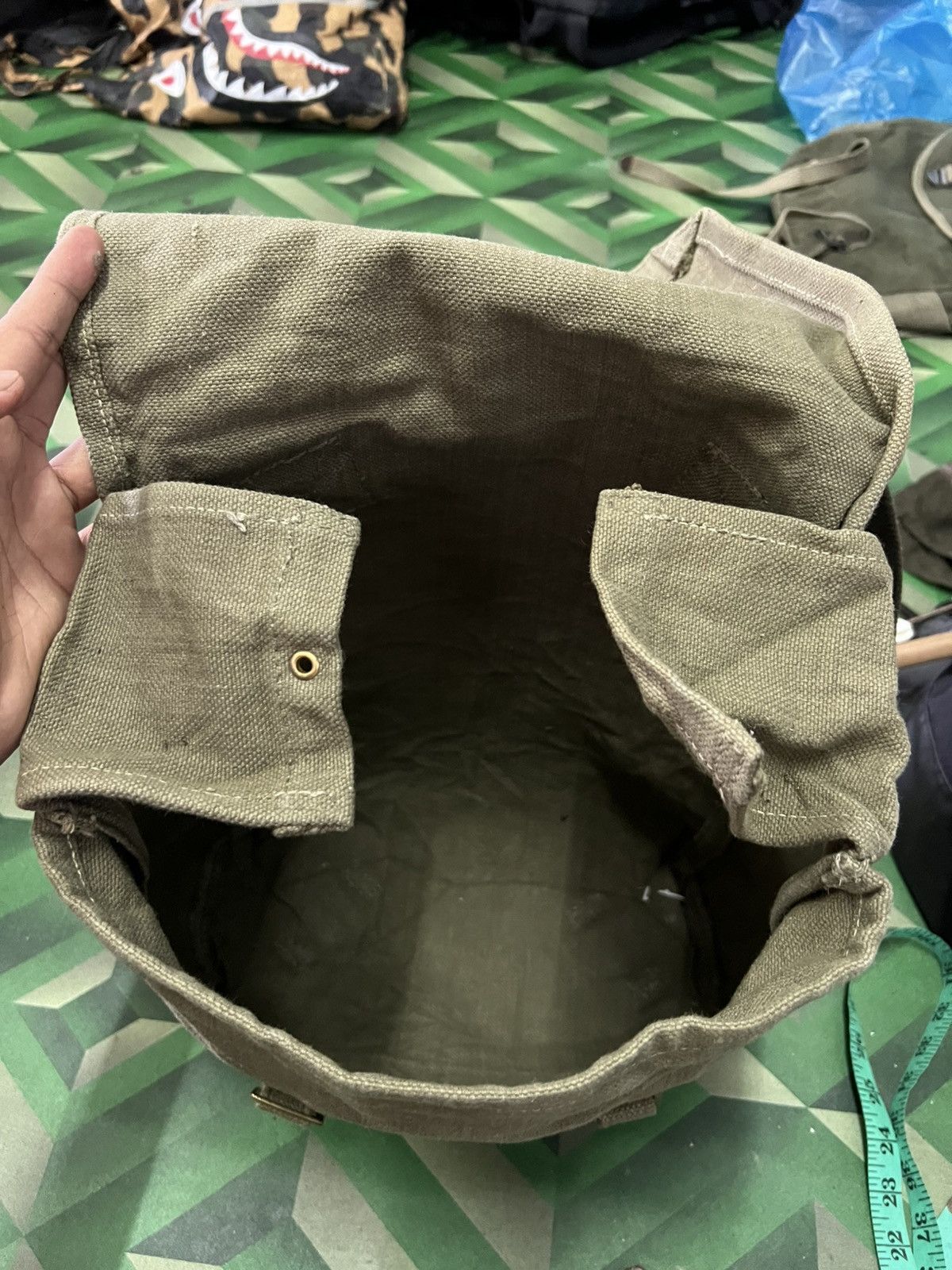 Army Of Me × Vintage Vintage Army Bagpack Size ONE SIZE - 8 Thumbnail