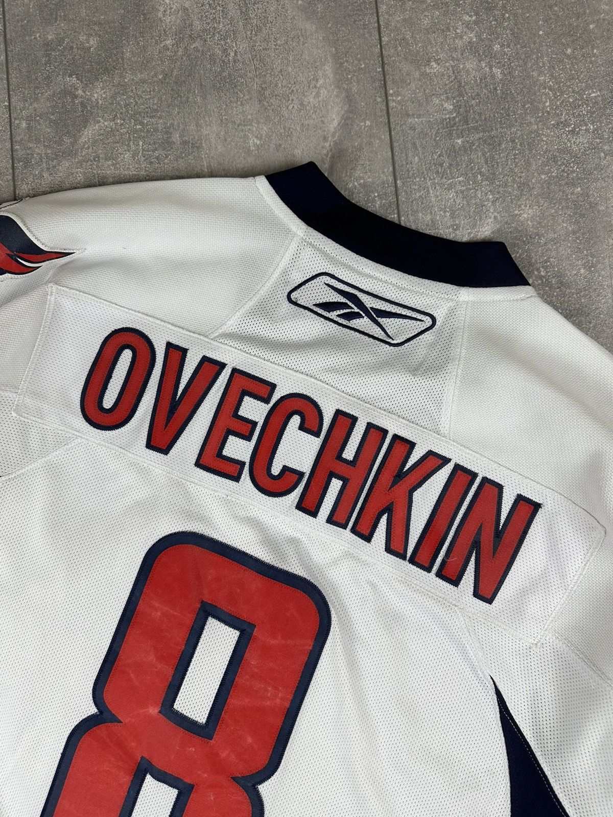 Reebok Reebok Washington Capitals CCM Ovechkin #8 NHL Hockey Jersey Size US L / EU 52-54 / 3 - 15 Thumbnail