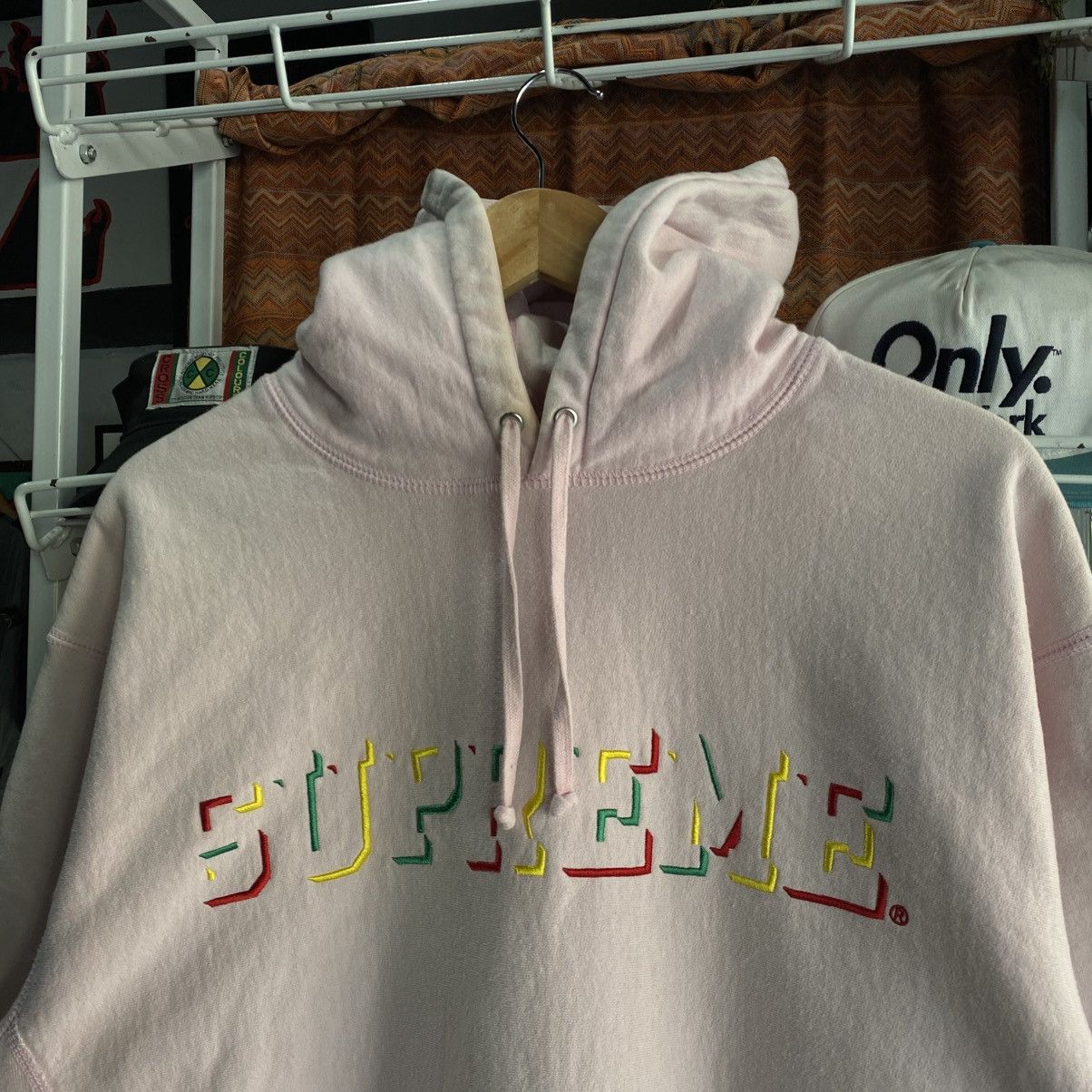 Supreme Supreme Drop Shadow Hooded Sweatshirt Size US L / EU 52-54 / 3 - 3 Thumbnail