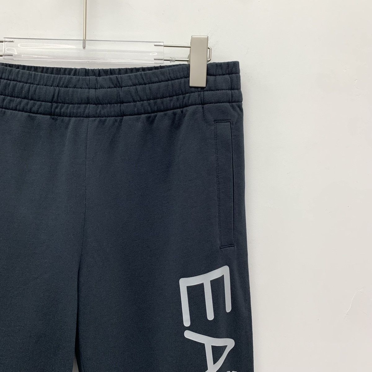 Armani Armani Black Cotton Casual Sweatpants K26WX Size US 32 / EU 48 - 3 Thumbnail