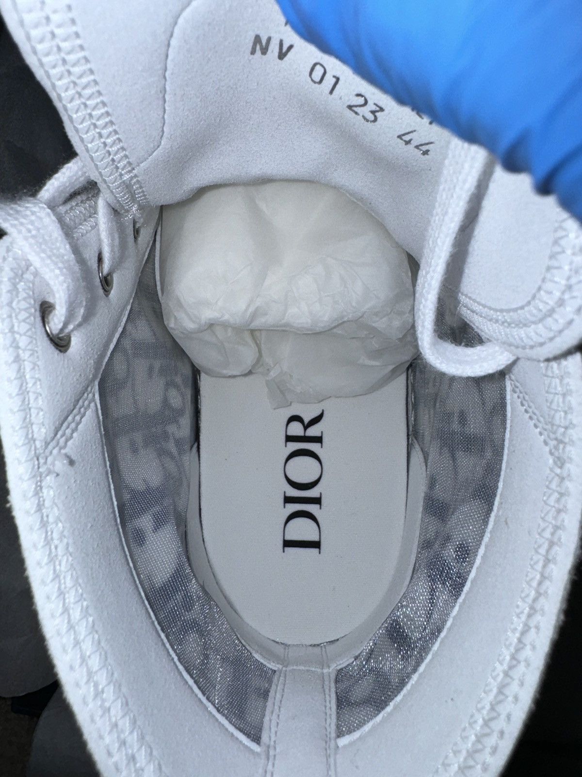 Dior Dior B23 High Oblique Blue/Grey Size US 11 / EU 44 - 5 Thumbnail