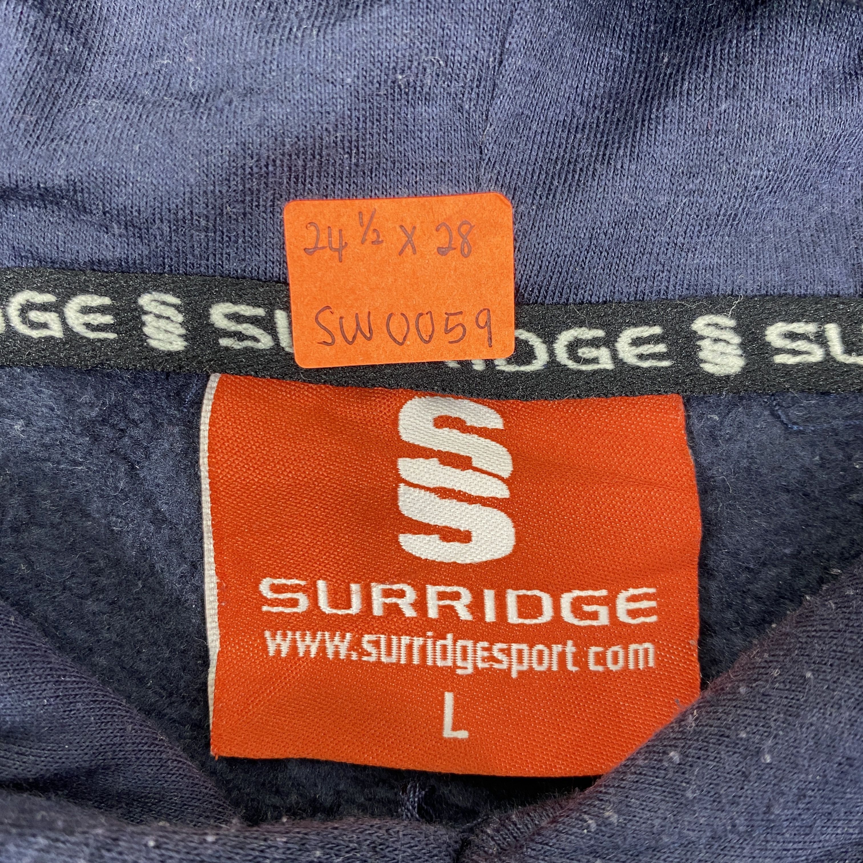 Vintage Vintage Surridge World Rugby Sport Hoodie - SW059 Size US L / EU 52-54 / 3 - 5 Thumbnail