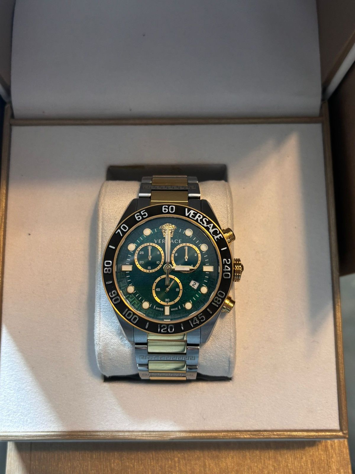 Versace Versace Greca Dome Chrono Two Size ONE SIZE - 1 Thumbnail