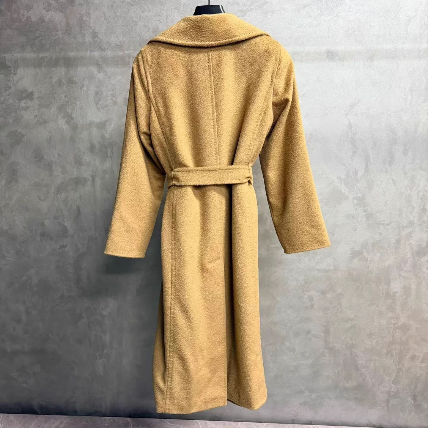 Max Mara Max Mara Camel Lapel Longsleeve Waist MidL Coat 36 Size XS / US 0-2 / IT 36-38 - 2 Thumbnail