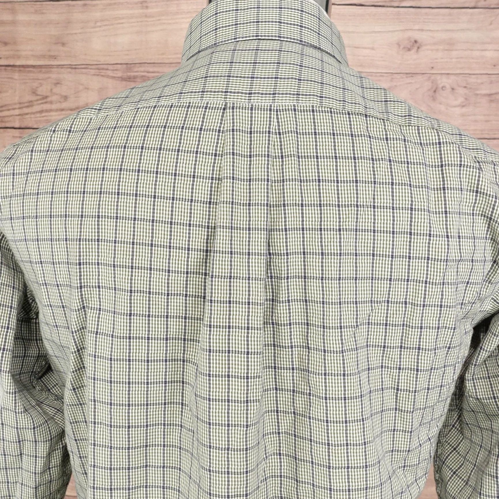 Cremieux VINTAGE Cremieux Shirt Mens Medium Green Plaid Slim Fit Button-Up Size US M / EU 48-50 / 2 - 5 Thumbnail