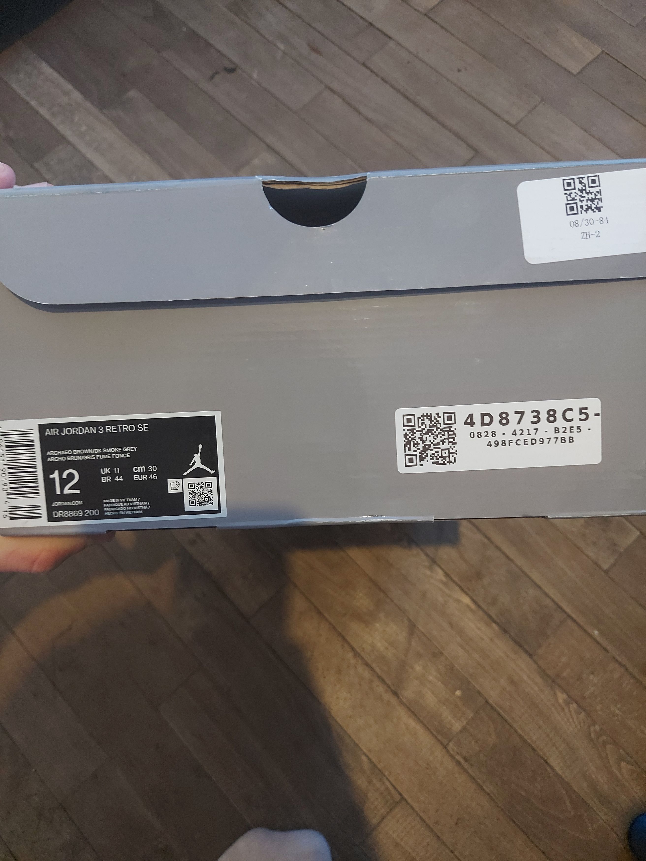 image of Jordan Brand 3 Winterized Shoes in Archaeo Brown, Men's (Size 12)
