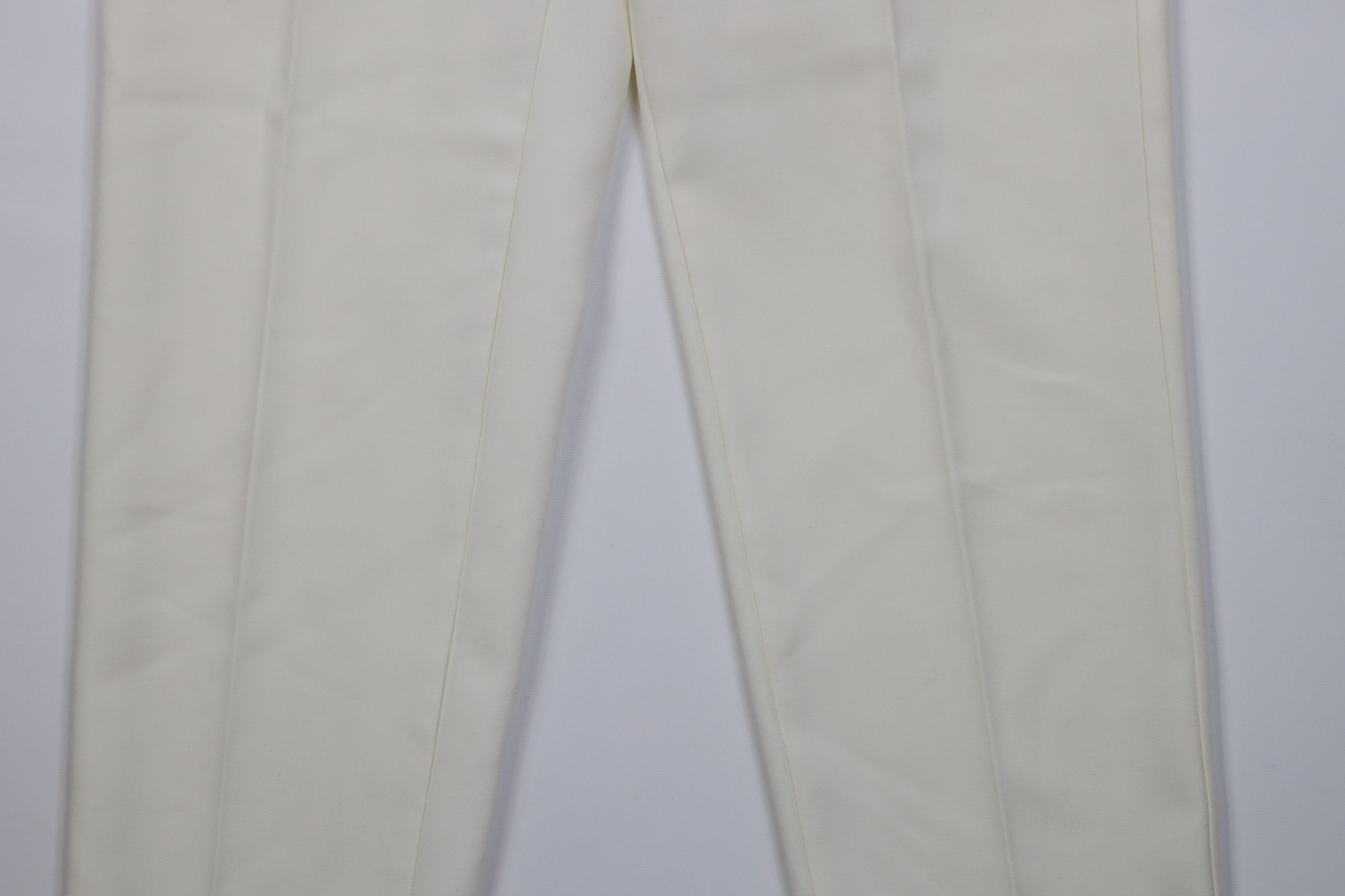Levi's Vintage 70s Levis Knit Straight Leg Chino Pants Cream USA Size 34" / US 12 / IT 48 - 3 Thumbnail