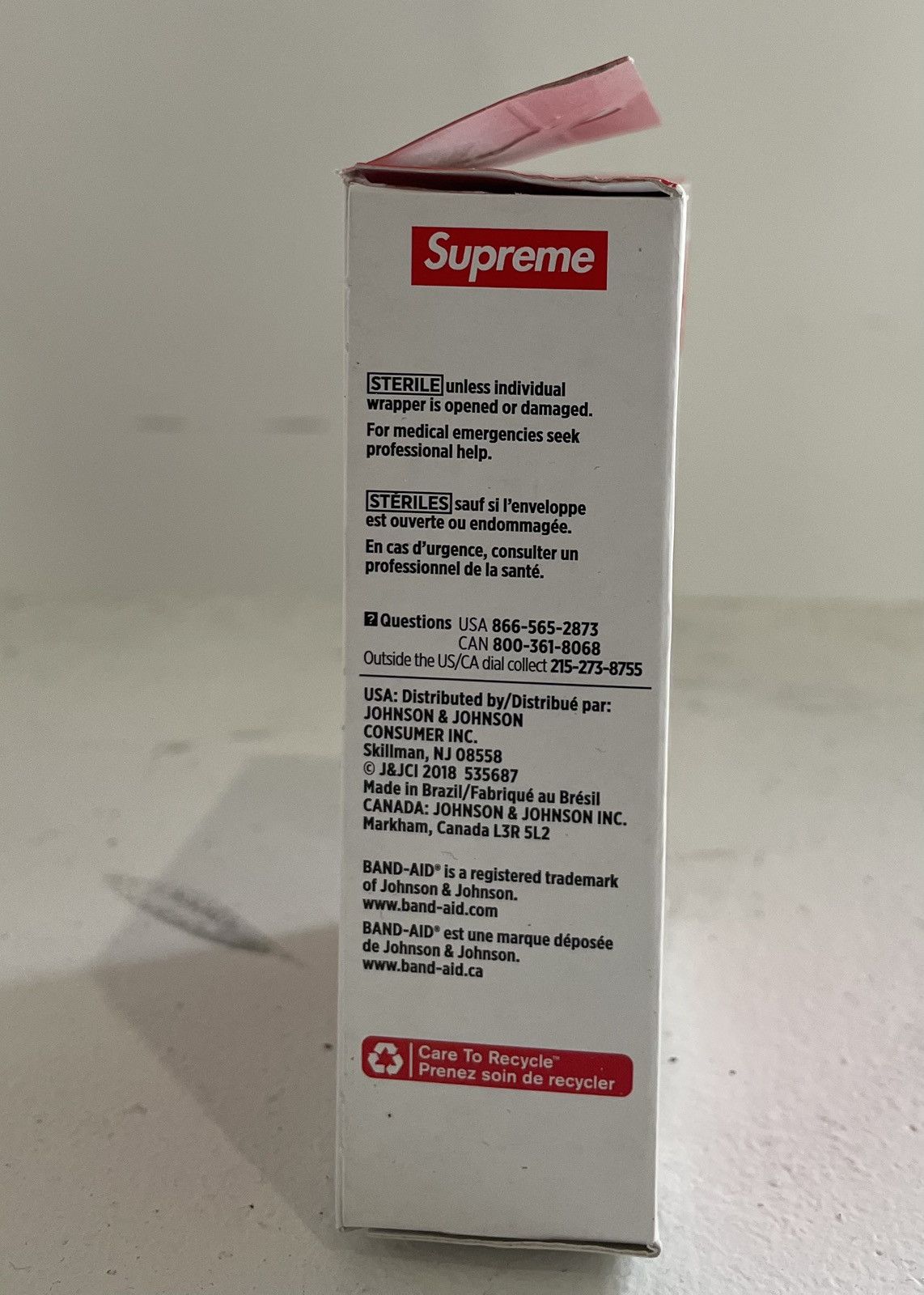 Supreme Supreme Band-Aid "SS 19 Size ONE SIZE - 5 Thumbnail