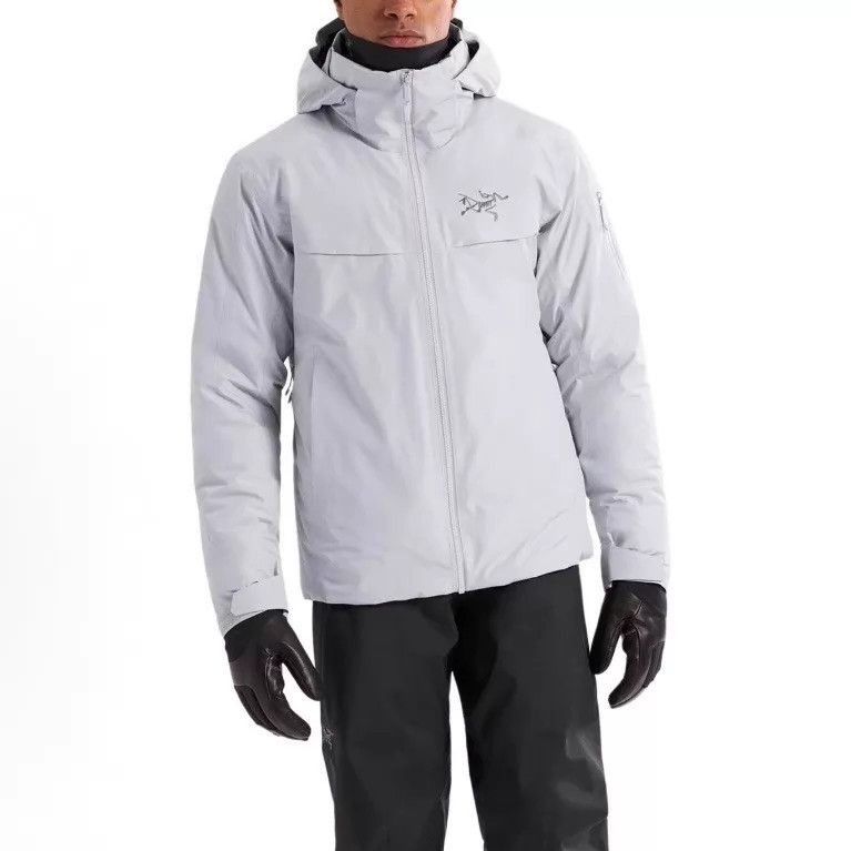 Arc'teryx Gray Hooded Zip-Up Jacket - Size M Size US M / EU 48-50 / 2 - 6 Thumbnail