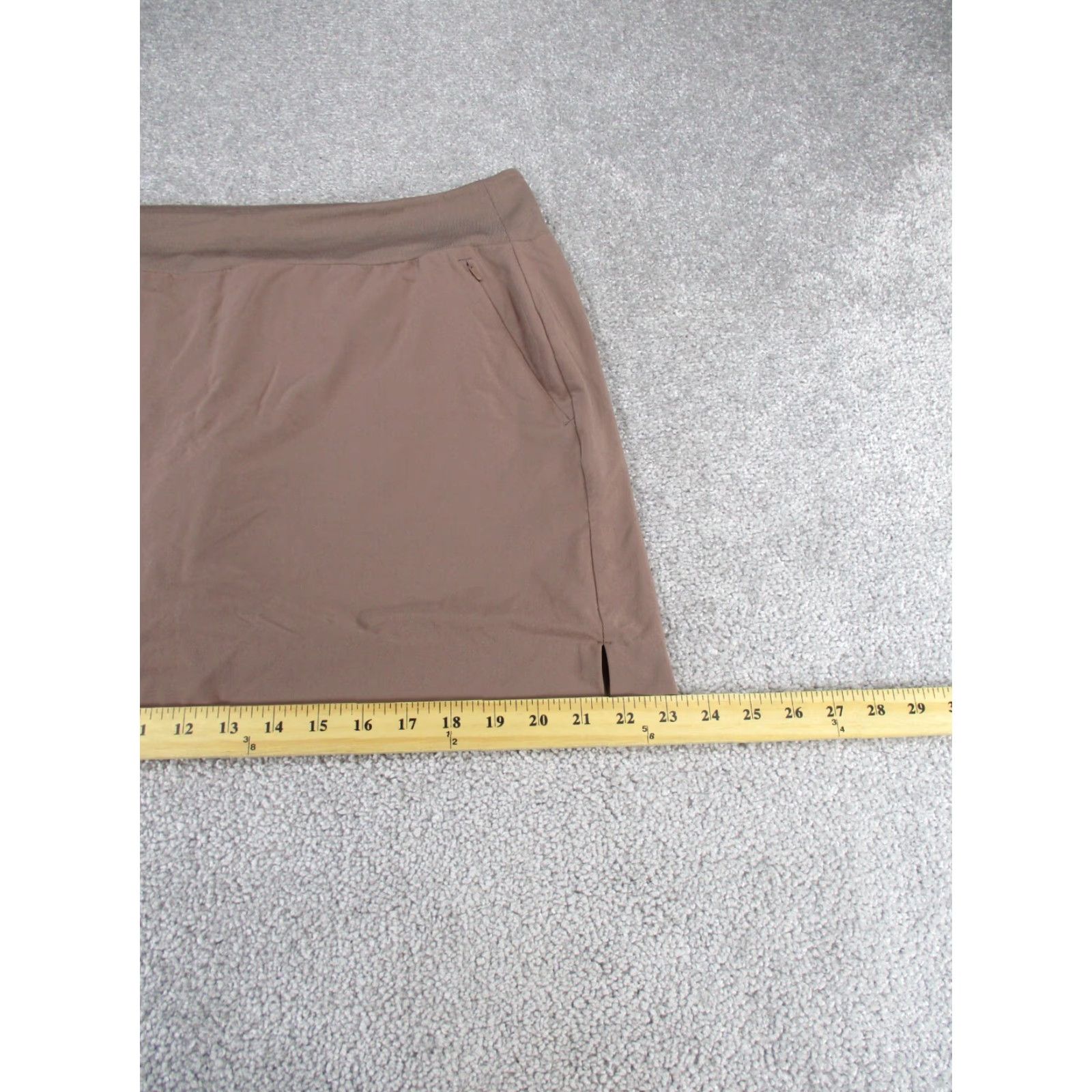 Athleta VINTAGE Athleta Womens Skort Shorts Activewear 16 Brown Athleisure Tennis Golf Walking Size ONE SIZE - 4 Thumbnail