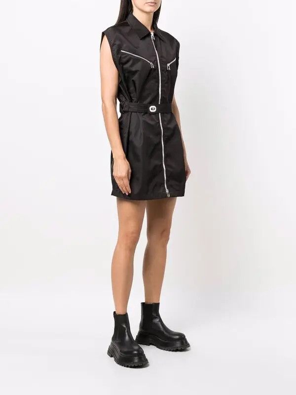 Bottega Veneta o1y0725 Shell Vest in Black Size S / US 4 / IT 40 - 3 Thumbnail