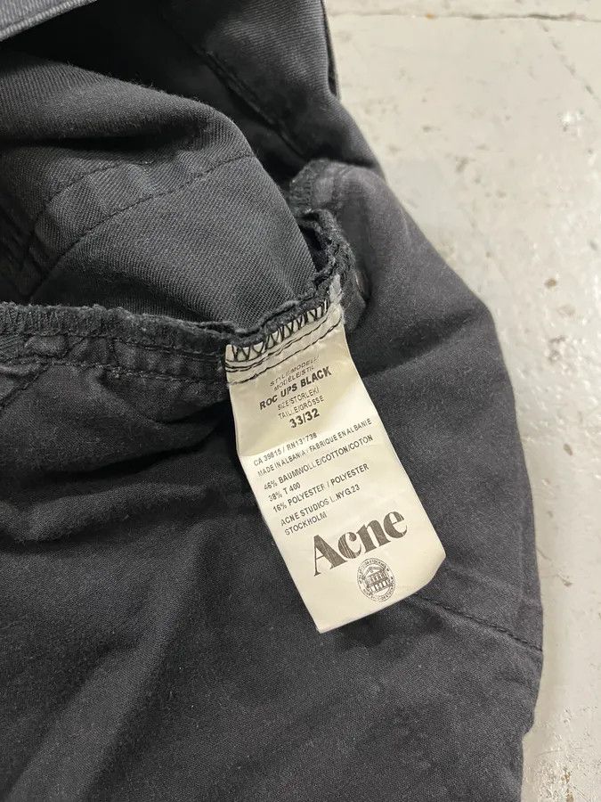 Acne Studios 2000s Acne Studios Slim Faded Black Jeans Size US 30 / EU 46 - 12 Thumbnail