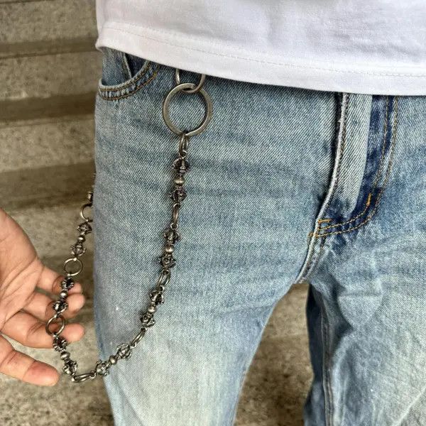 Jewelry Skeleton Silver Wallet Chain Size ONE SIZE - 3 Thumbnail