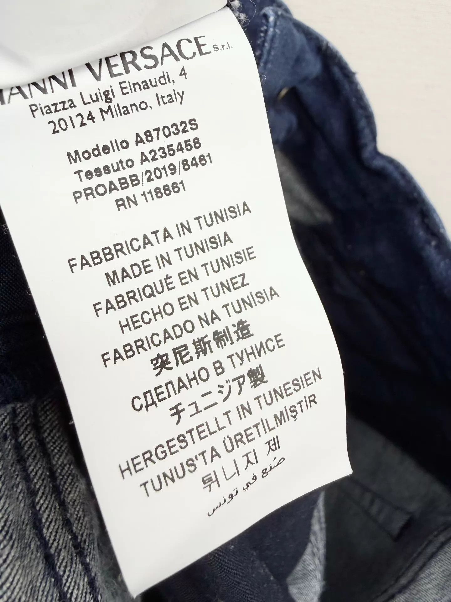 Versace Versace Men's Authentic Jeans Size 32 Waist 78 Worn 2x Size US 32 / EU 48 - 8 Thumbnail