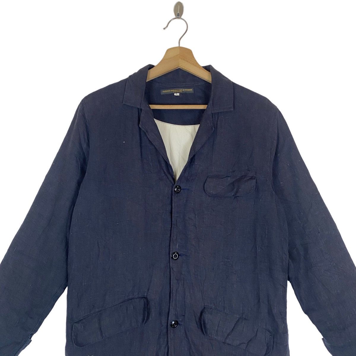 Paul Harnden Shoemakers Last drop☀️Garment Reproduction of Workers linen jacket Size US S / EU 44-46 / 1 - 5 Thumbnail