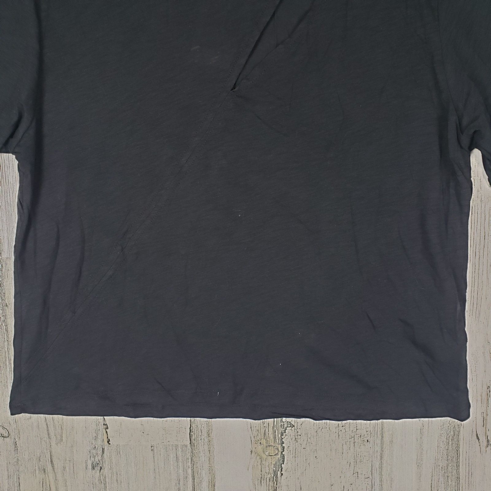 Other NWT Neely By Elam Black Burnout T-Shirt Slash Detail Large Size L / US 10 / IT 46 - 4 Thumbnail