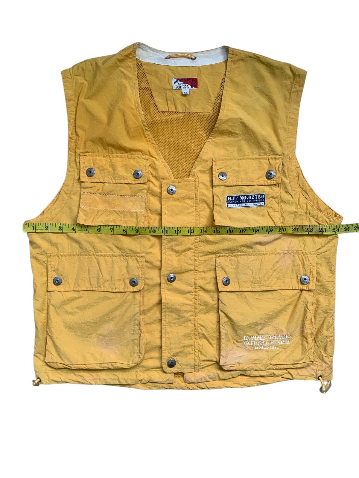 Japanese Brand Rare Design Vintage Home Image Natural Finish Vests Size US XL / EU 56 / 4 - 12 Thumbnail