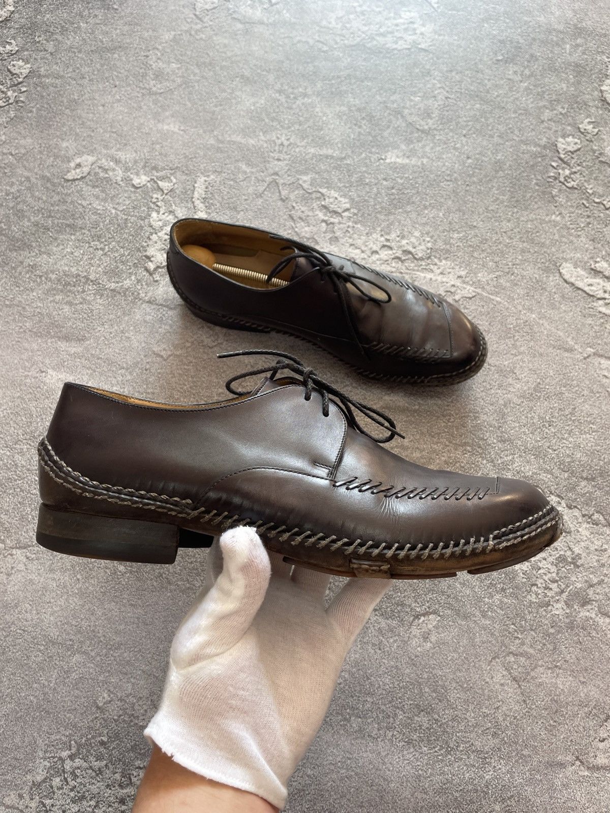 Berluti Berluti Masterpiece Indio Patine Shoes size US 9.5/EU 43.5 Size US 9.5 / EU 42-43 - 2 Thumbnail