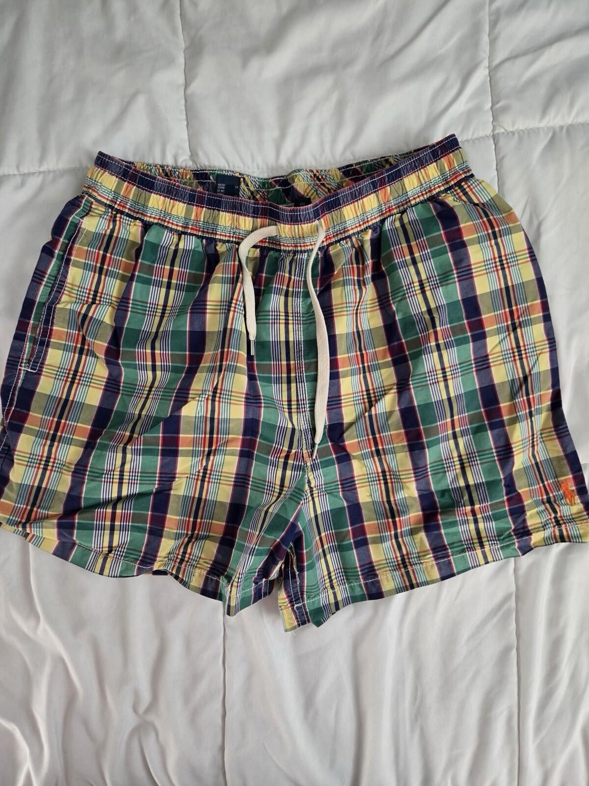Polo Ralph Lauren Ralph Lauren Polo Swimsuit Purple Yellow Green Orange Pony L Size US 34 / EU 50 - 1 Thumbnail