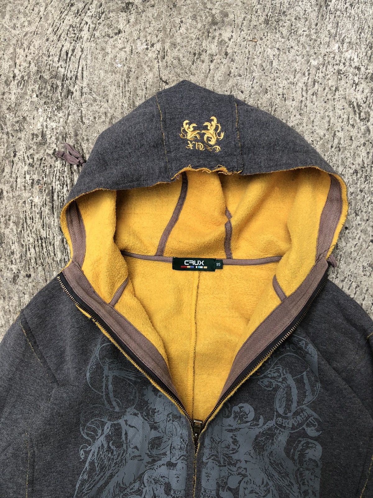 If Six Was Nine × Japanese Brand × Le Grande Bleu (L.G.B.) Y2k style LGB zip hoodie Size US M / EU 48-50 / 2 - 3 Thumbnail