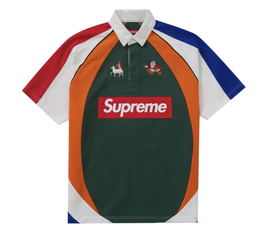 image of Supreme S/s Rugby Multicolor Size X-Large, Men's