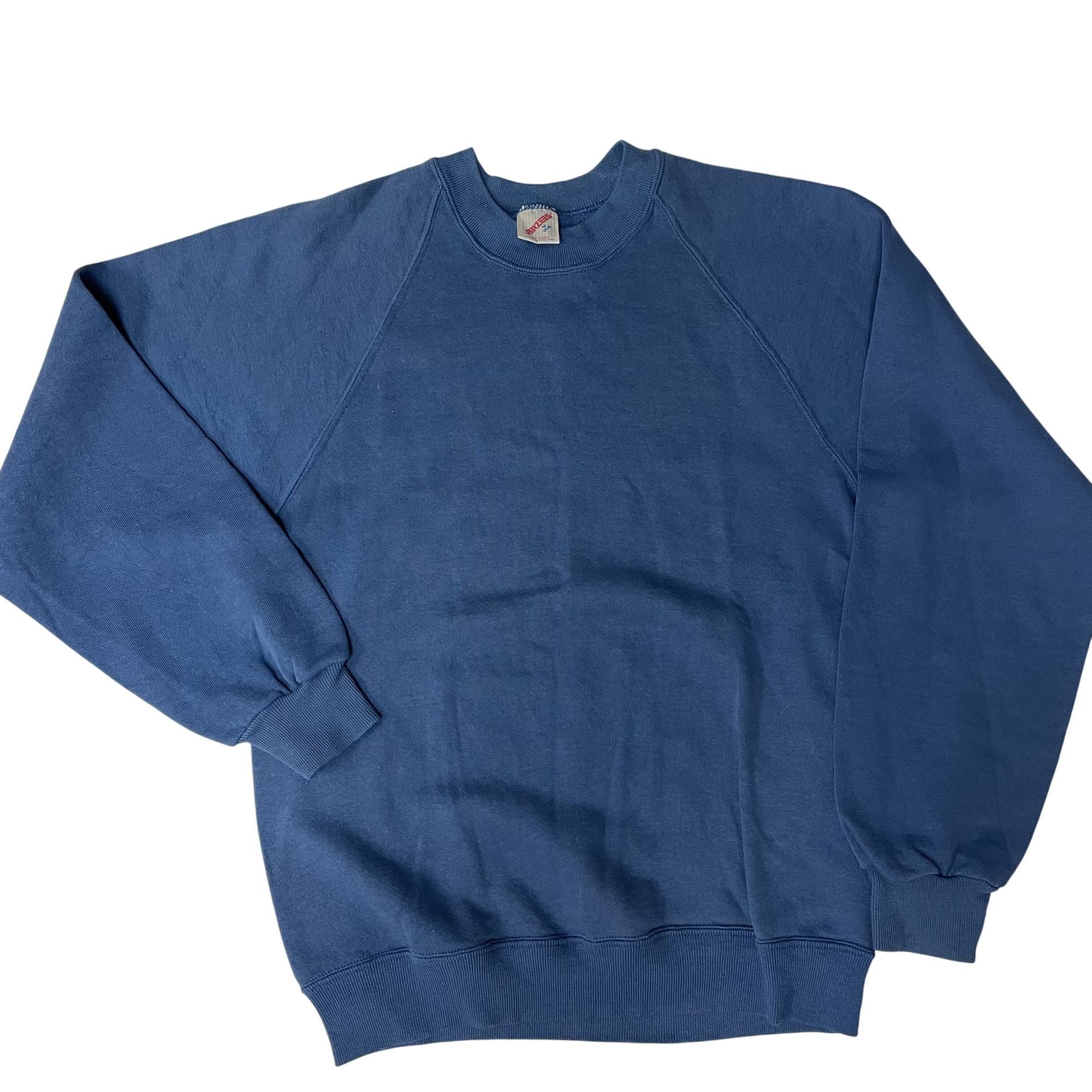 Jerzees Vtg Russell USA ATHLETIC Gym Workout RAGLAN Sweatshirt Size US M / EU 48-50 / 2 - 1 Thumbnail