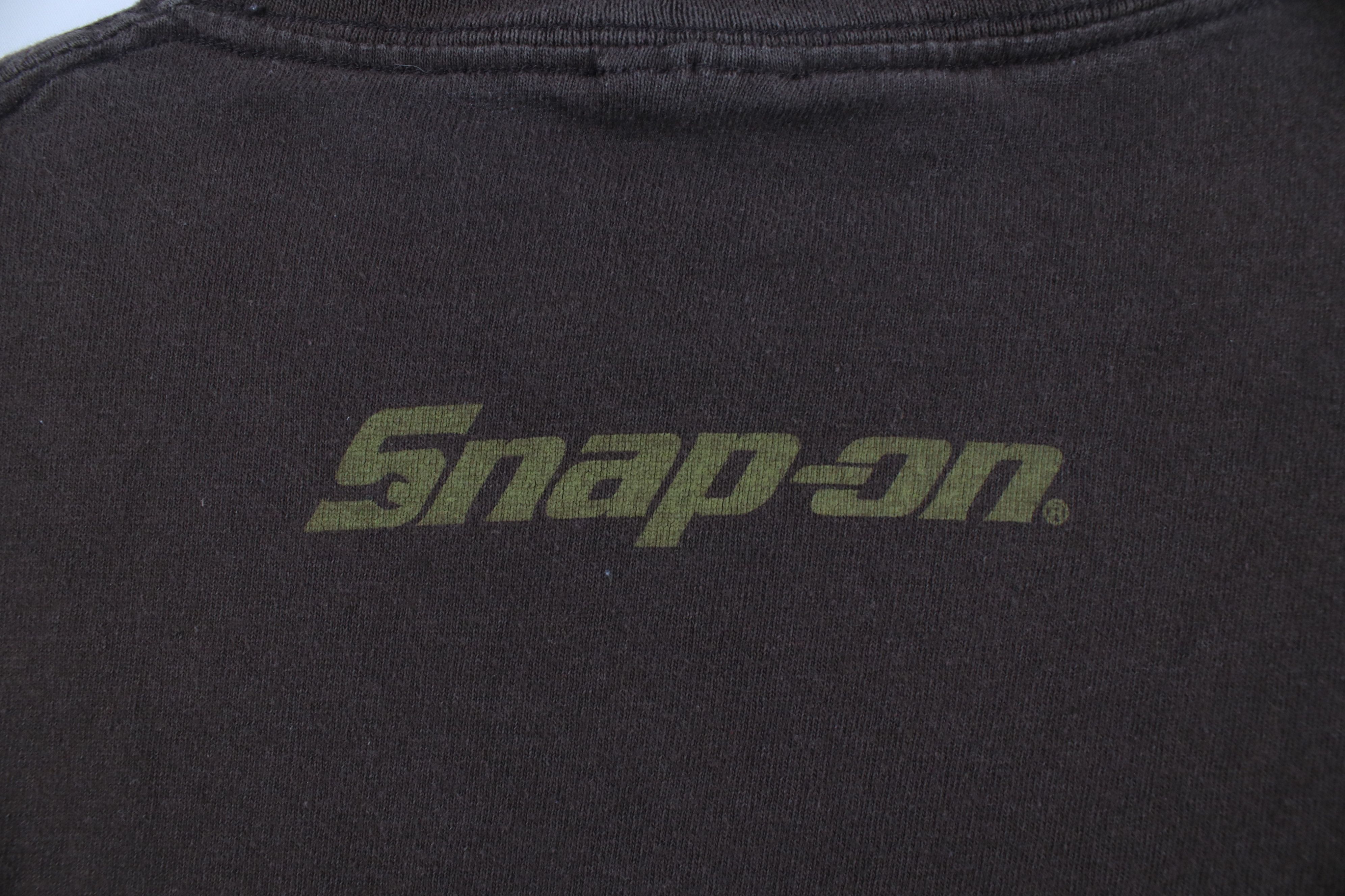 Vintage Vintage 90s Y2K Spell Out Snap On Racing Tools T-Shirt Size US L / EU 52-54 / 3 - 9 Thumbnail
