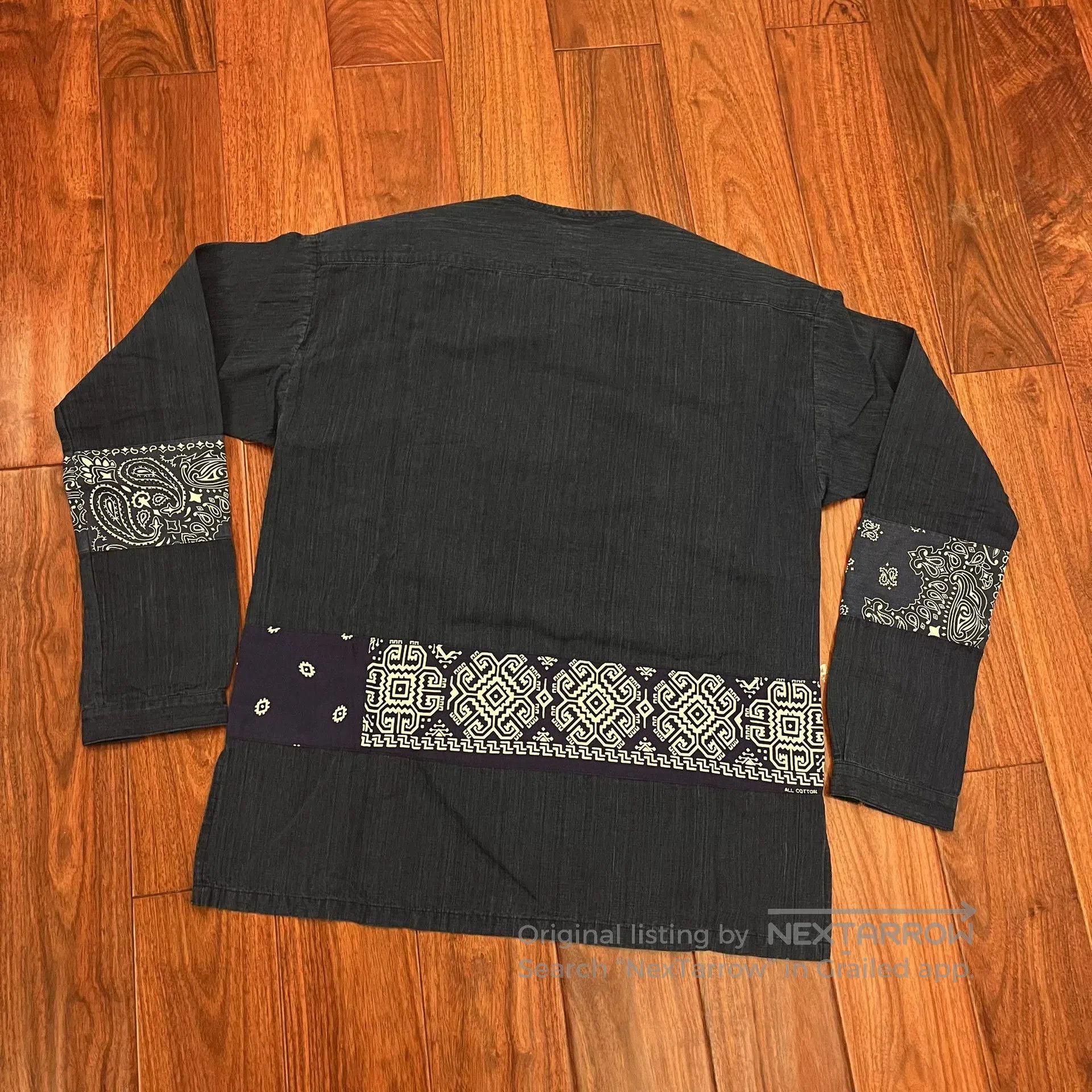 Visvim Visvim ICT Kerchief Border Tunic Navy. Size US S / EU 44-46 / 1 - 2 Thumbnail