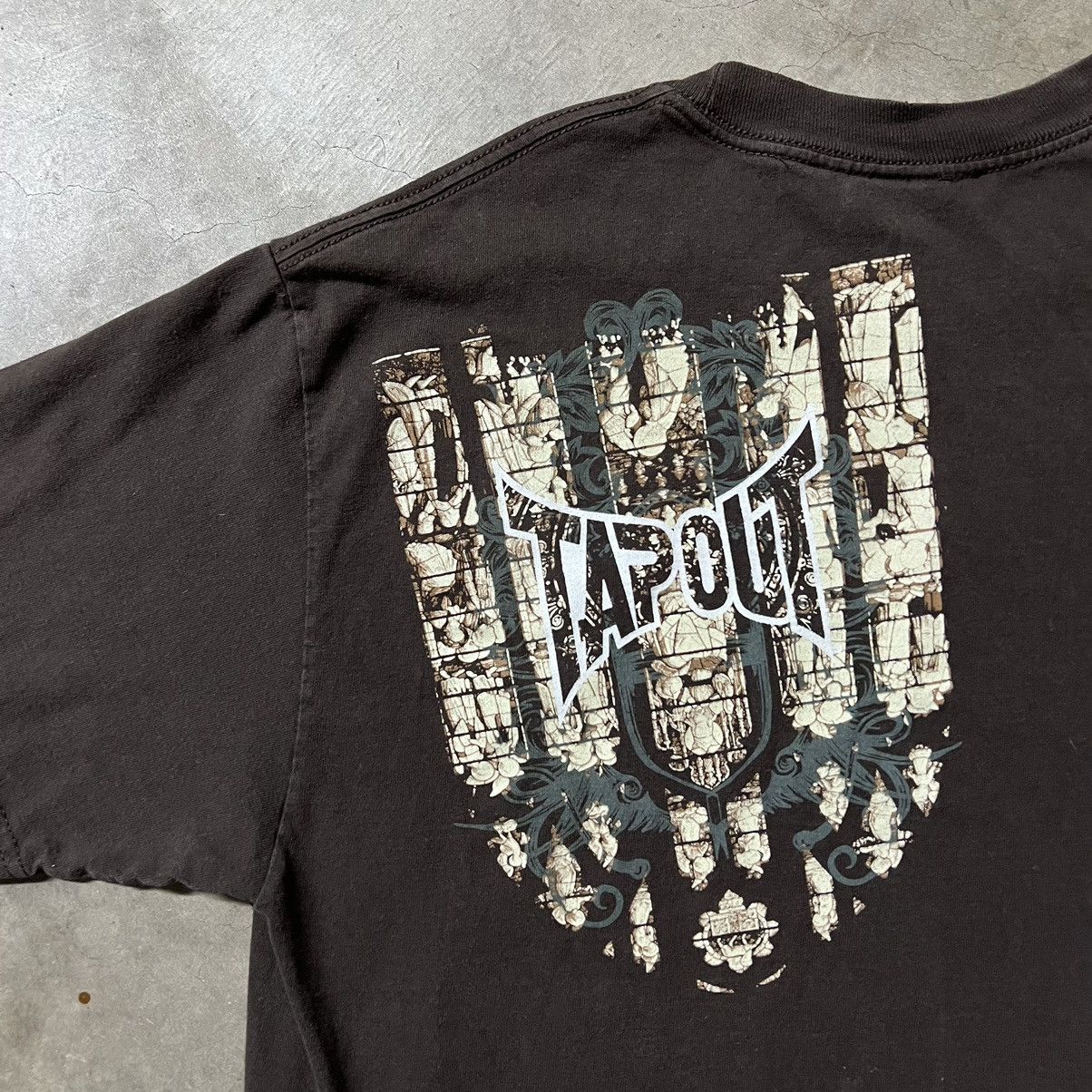 Southpole × Tapout × Vintage Vintage Y2K Tapout Graphic T-Shirt Size US XL / EU 56 / 4 - 6 Thumbnail