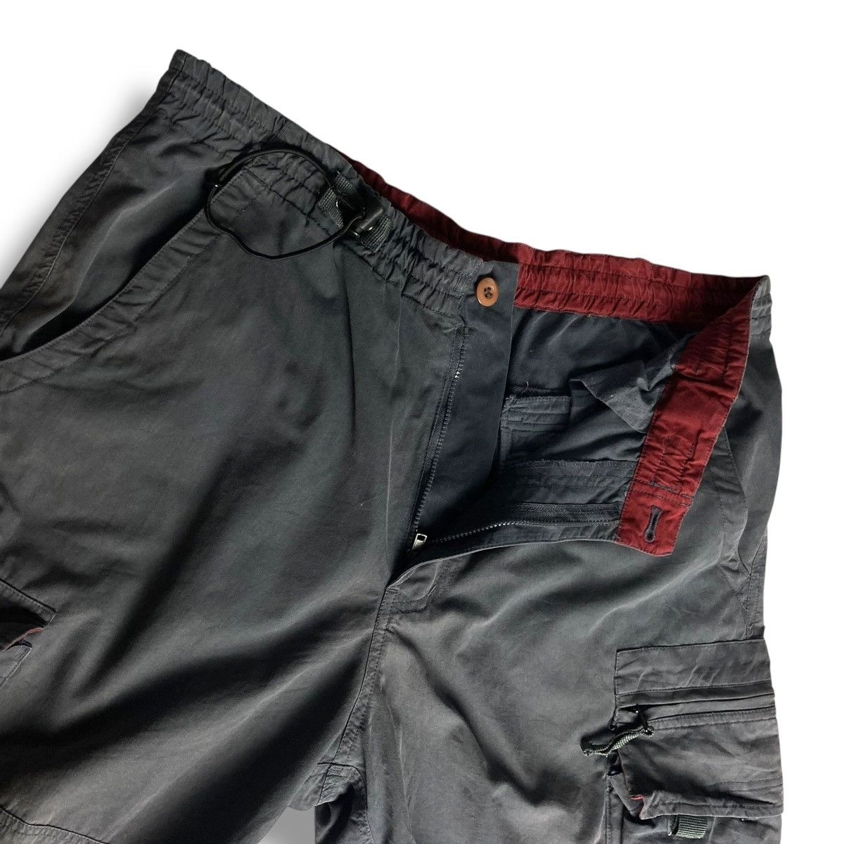 Patrick Cox COX UTILITY TACTICAL NYLON BLEND CARGO PANTS Size US 32 / EU 48 - 7 Thumbnail