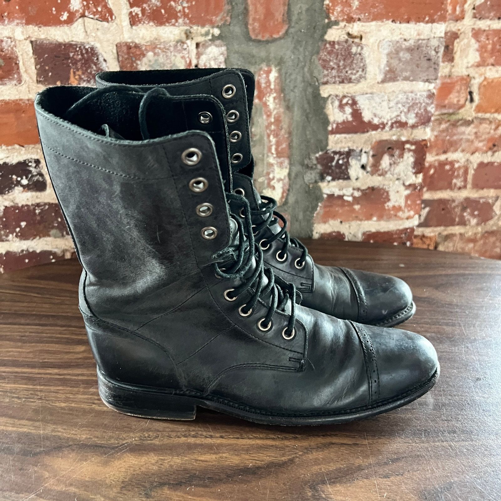 Cole Haan RARE Cole Rood & Haan Men's Heritage Line Black Boots 8.5 D Size US 8.5 / EU 41-42 - 4 Thumbnail