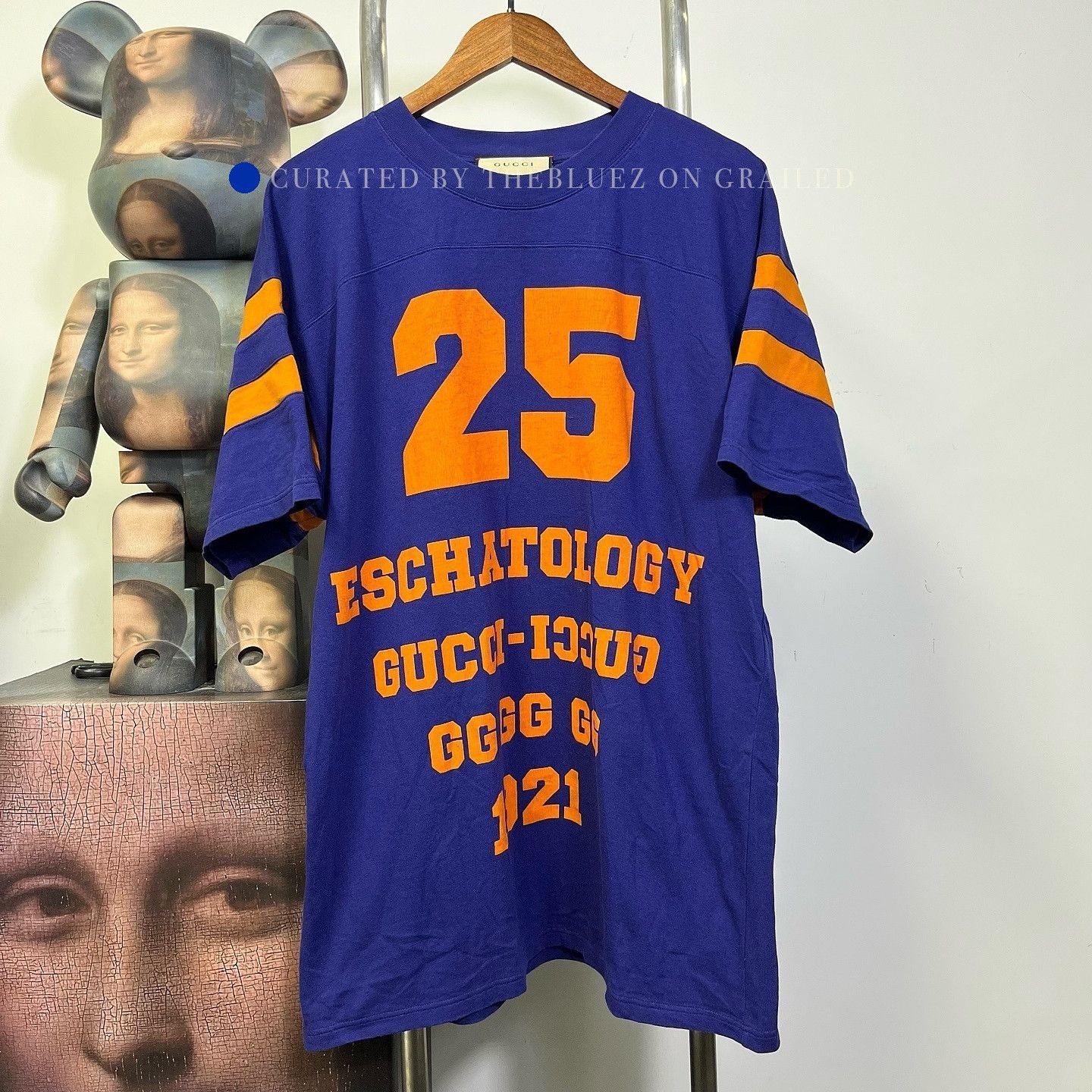Gucci Unique Graphic Blue T-Shirt Size M Size US M / EU 48-50 / 2 - 1 Thumbnail
