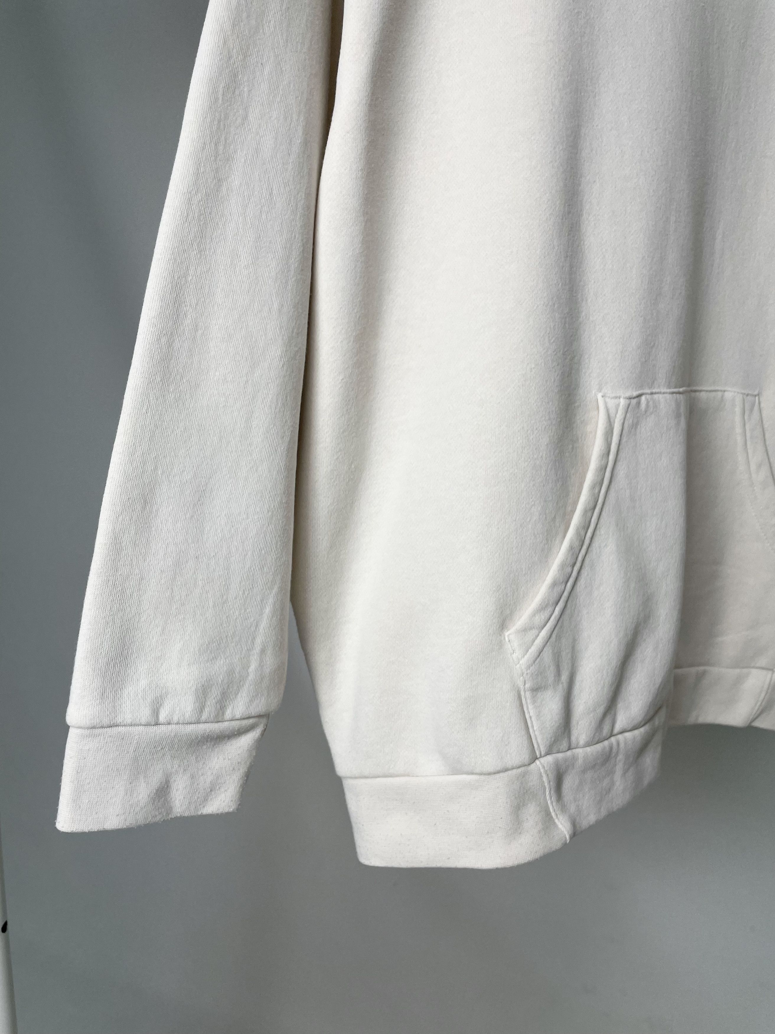 Adidas Adidas ( Size S ) Beige Cream Boxy Baggy Fit Hoodie Size S / US 4 / IT 40 - 4 Thumbnail