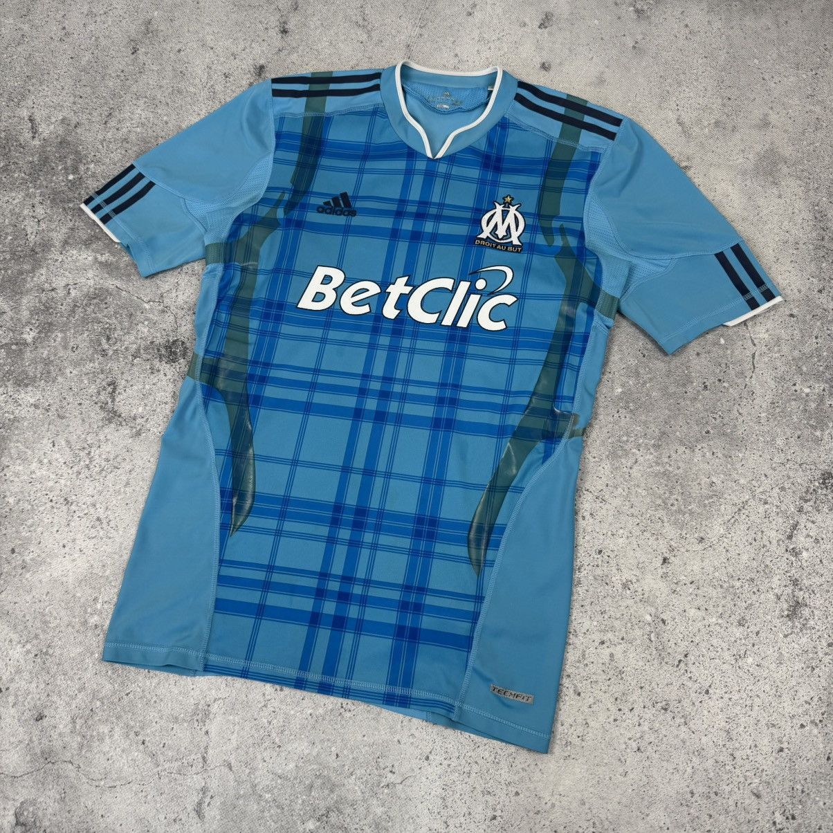 Adidas Olympique Marseille 2010 2011 Adidas Football Soccer Jersey Size US XL / EU 56 / 4 - 3 Thumbnail