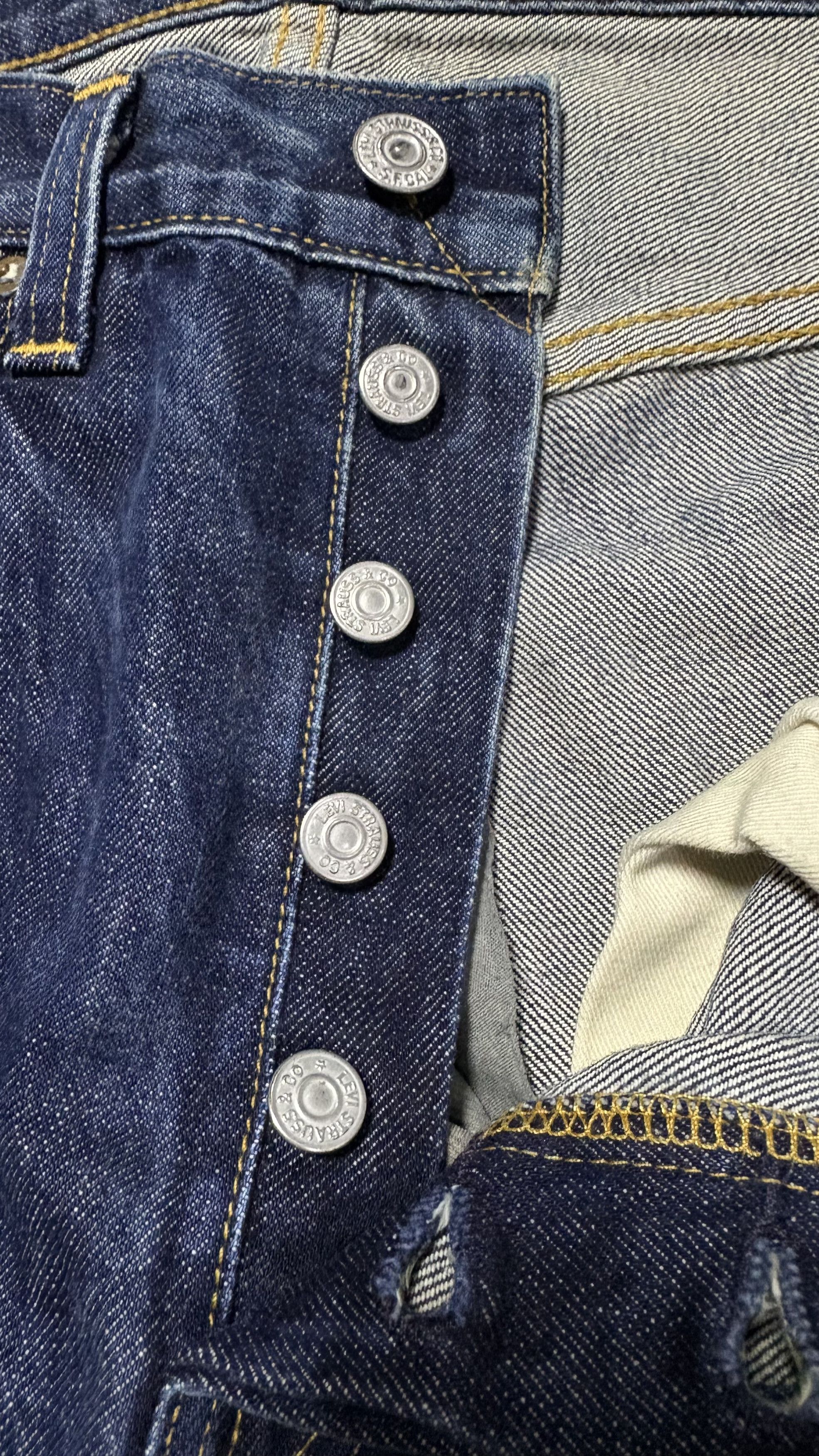 Levi's Vintage Clothing Vintage levis 501xx selvedge denim pants Size US 32 / EU 48 - 13 Thumbnail