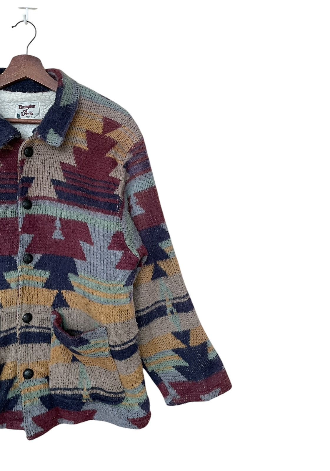 Vintage Vintage Brand Hampton of Logen Wool Navajo Jacket 1980s Size US M / EU 48-50 / 2 - 5 Thumbnail