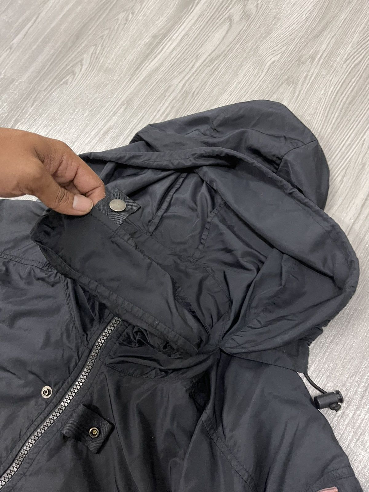 Issey Miyake A/W 1997 Issey Miyake Black Tech Nylon Parka Jacket Size US M / EU 48-50 / 2 - 16 Thumbnail