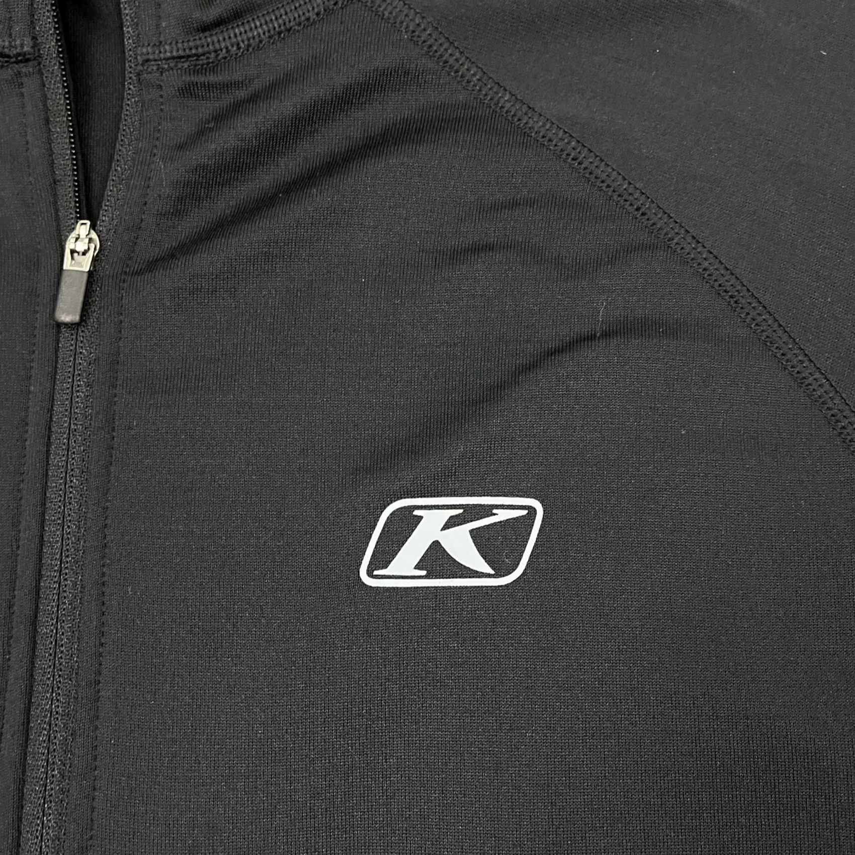 Vintage Klim Defender Pullover Mens M Black Fleece Lined Quarter Zip Active Sweatshirt Size US M / EU 48-50 / 2 - 2 Thumbnail