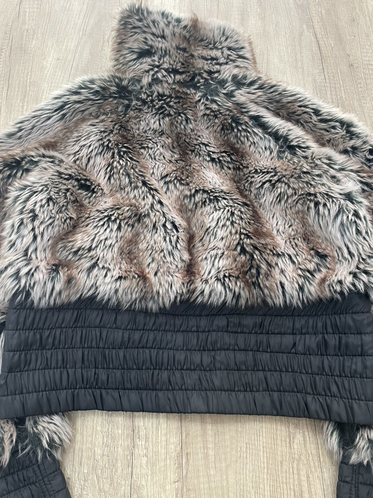 Hysteric Glamour Y2K fur fuzzy opium japanese cropped bomber if six was nine Size US M / EU 48-50 / 2 - 12 Thumbnail