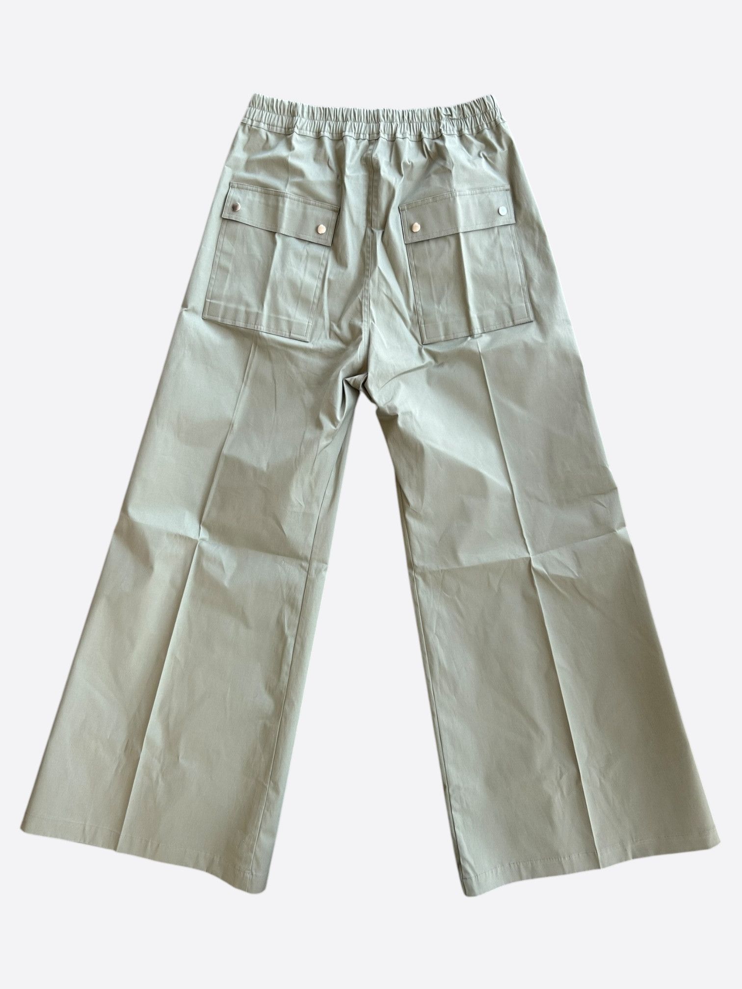 Rick Owens Rick Owens Green Bela Wide Pants Size US 32 / EU 48 - 2 Thumbnail