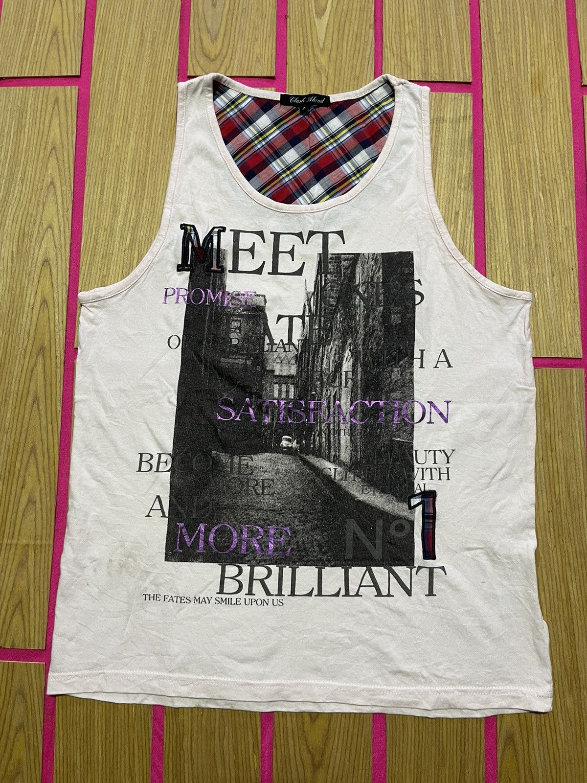 If Six Was Nine Y2K CLASH AHEAD TANK TOP ifsix style Size US L / EU 52-54 / 3 - 1 Thumbnail