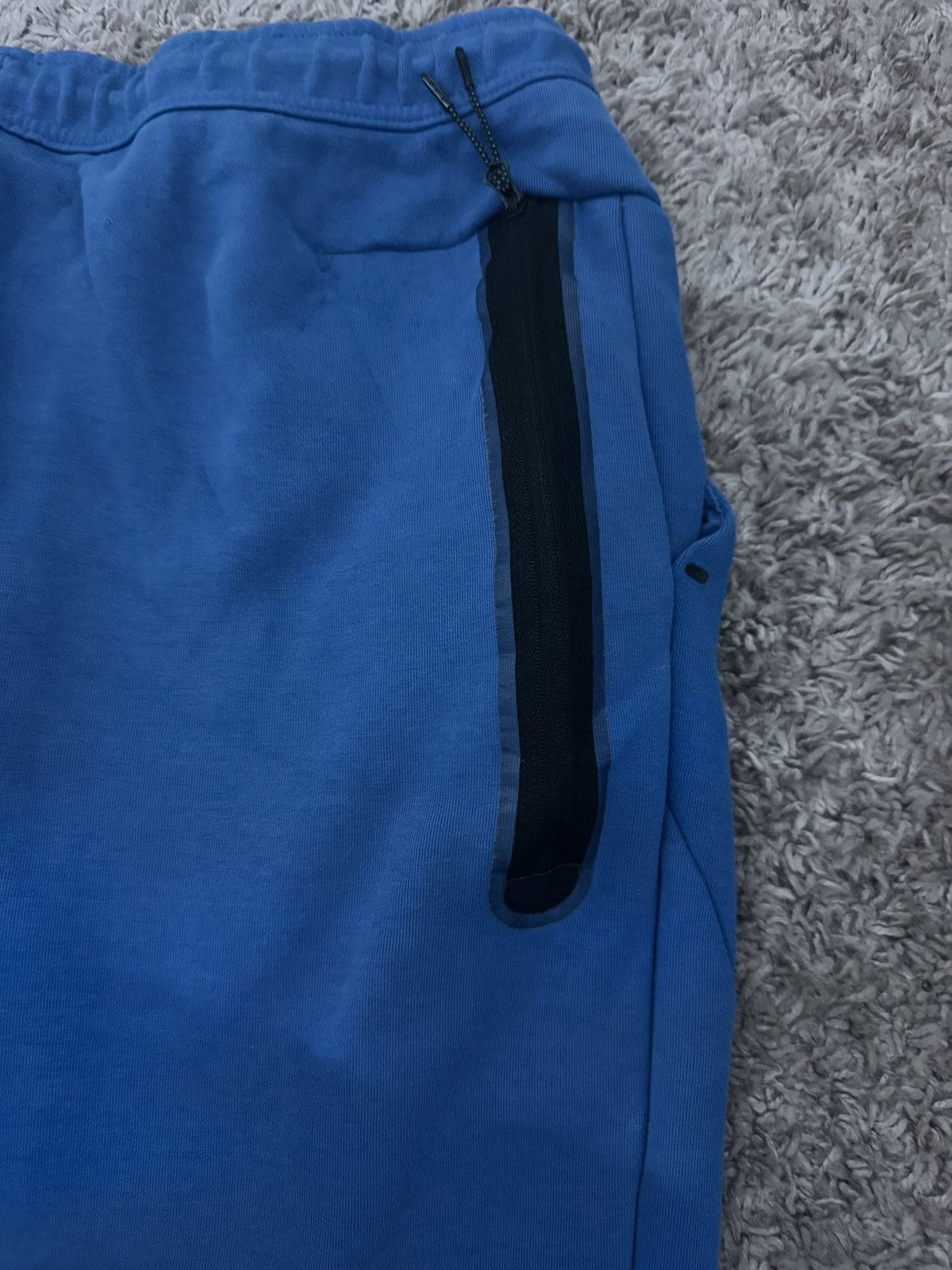 Nike blue nike tech sweatpants Size US 32 / EU 48 - 4 Thumbnail