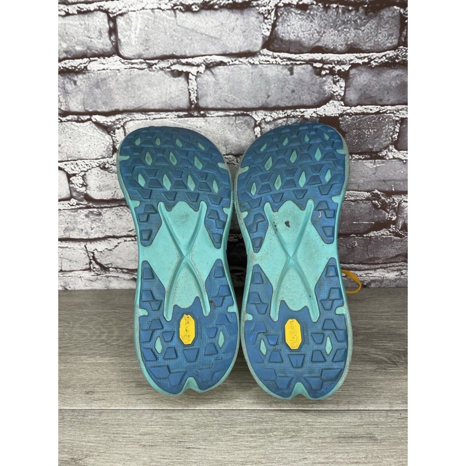 Hoka Hoka Tecton X2 Carbon Plate Yellow Synthetic Orange Lace Blu Size US 8.5 / EU 41-42 - 22 Thumbnail