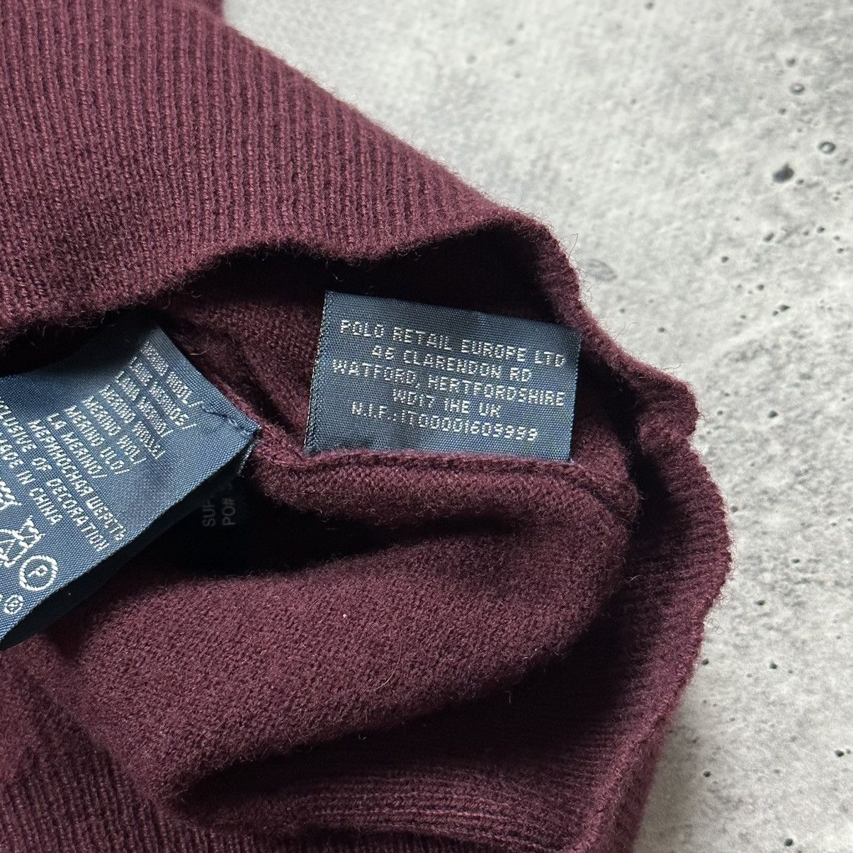 Polo Ralph Lauren Vintage Polo Ralph Lauren Jumper Merino Wool Men’s Size L Size US L / EU 52-54 / 3 - 12 Thumbnail