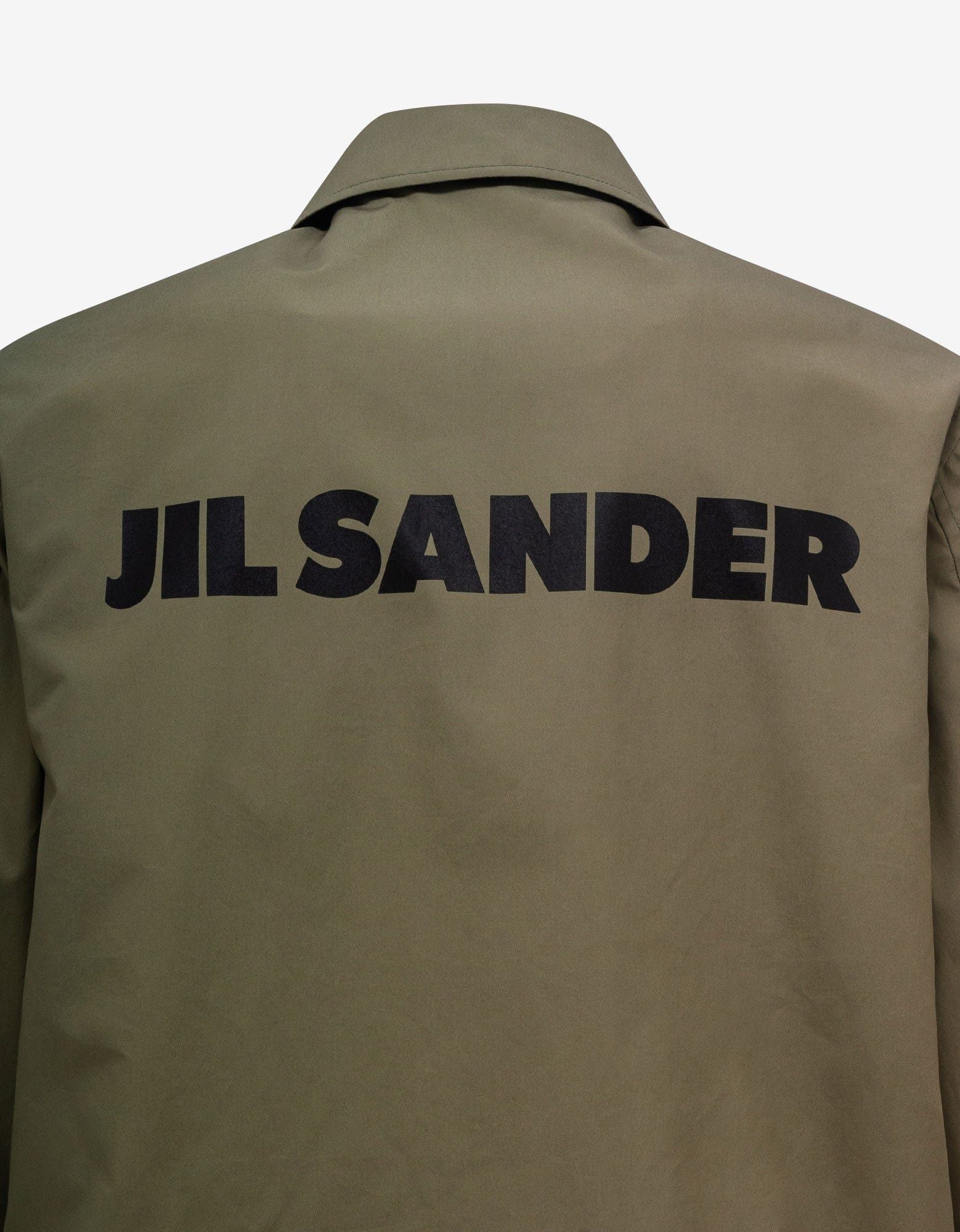Jil Sander Jil Sander Green Logo Blouson Size US S / EU 44-46 / 1 - 4 Thumbnail