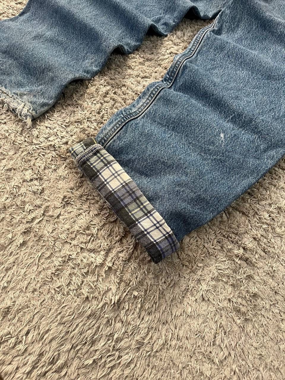 Carhartt × Vintage 90s Carhartt Jeans Vintage Streetwear Rare Logo Size US 34 / EU 50 - 13 Thumbnail