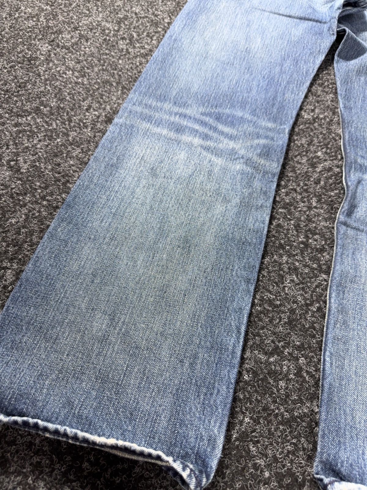 Levi's Levi’s 501 Straight Fit Western USA Cowboy Vibe Denim Jeans Size US 30 / EU 46 - 14 Thumbnail
