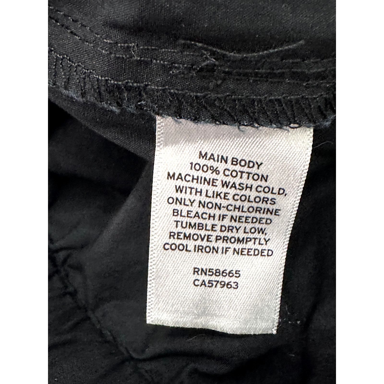 BP. BP Parachute Pants Drawstring Cotton Poplin Black S NWOT Size 30" / US 8 / IT 44 - 9 Thumbnail